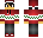 christmas skin edit