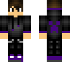 cool purple guy with jacket