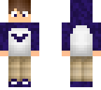 cute purple boy