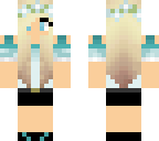 cute teal girl