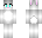 cute white bunny