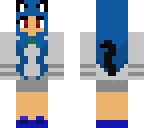 michi's sisters school girl outfit