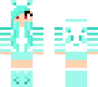 mint panda girl