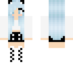 pastel blue girl