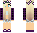 purple fashion girl