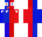 red blue