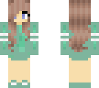 teal chibi girl jersey
