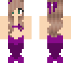 the little mermaid purple