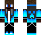 black kid with blue jacket