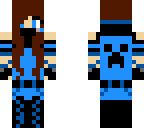 blue girl
