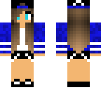 blue jacket girl