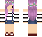 chibi with overalls