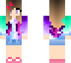 fade girl with bow