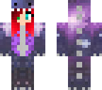 galaxy dino girl