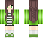green casual outfit
