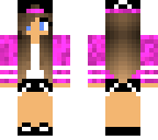 pink jacket girl