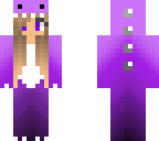 purple dino girl
