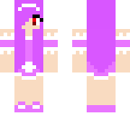 purple elf maid