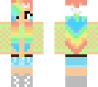 rainbow girl