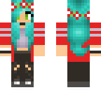 basically me wiff blue hair