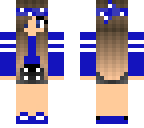blue bandanna
