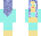 blue girl