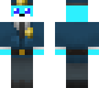 blue husky cop