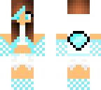 cool blue girl 
