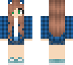 cute blue girl