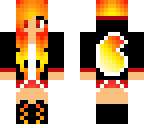 edit of redpanda10311's fire dragon girl