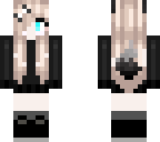 edited cute wolf girl