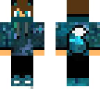 galaxy blue wolf