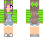 green striped shirt