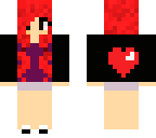 heart hoodie girl