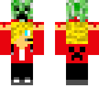 holding a creeper