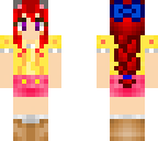 improved red braided girl