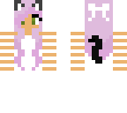 michi in white dress