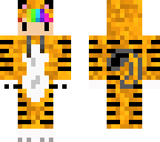 orange tiger boy