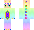rainbow dinosaur boy edit