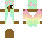 rainbow fairy girl