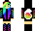 rainbow girl