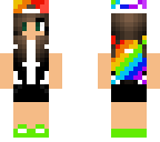 rainbow girl