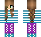 summer girl plait edit