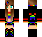 updated rainbow creeper girl