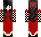 vampire girl at dinner