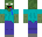 3d drooling zombie