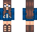 another tardis sweater girl with glasses
