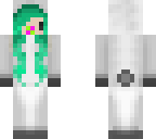 baby green haired llama girl