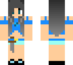 black hair agk edit