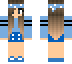 blue girl